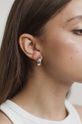Ασημένια σκουλαρίκια ANIA KRUK Trendy SSIKS1540 ασημί ZA00