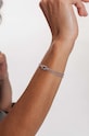 ANIA KRUK bracciale in argento Oval argento SLTAS1040