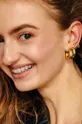 ANIA KRUK aranyozott ezüst fülbevaló Trendy arany