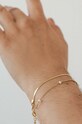 Accessori ANIA KRUK bracciale in argento placcato in oro Vintage SLTAP2312Z oro