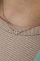 Akcesoria ANIA KRUK naszyjnik ze srebra pokrytego złotem SLTNS2220Z złoty