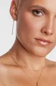 χρυσαφί Ασημένια επιχρυσωμένα σκουλαρίκια ANIA KRUK BLAIR
