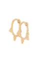 χρυσαφί Ασημένια επιχρυσωμένα σκουλαρίκια ANIA KRUK HIPPIE Γυναικεία