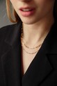 Серебряное колье с позолотой ANIA KRUK TRENDY SSINS1400Z золотой ZA00