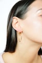 Срібні сережки з позолотою ANIA KRUK TRENDY SAKKS0970Z золотий ZA00