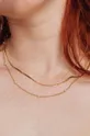 Strieborný pozlátený náhrdelník ANIA KRUK VINTAGE zlatá