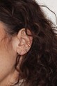 Серебряный кафф с позолотой ANIA KRUK ROCK IT SRUKC0962Z золотой ZA00