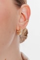 Doplnky Strieborná pozlátená náušnica ANIA KRUK HIPPIE SGCKS2280Z zlatá
