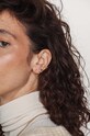 Позолочена срібна сережка ANIA KRUK ROCK IT SRUKC0862Z золотий ZA00