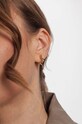 Doplnky Náušnice ANIA KRUK TRENDY MRUKM1320Z zlatá