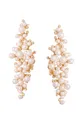 χρυσαφί Ασημένια επιχρυσωμένα σκουλαρίκια ANIA KRUK Glamour Γυναικεία
