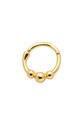 ANIA KRUK cercei din argint placat cu aur ROCK IT placat cu aur aur SRUKS0750Z