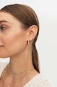 Stříbrné pozlacené náušnice ANIA KRUK BELIEVE zlatá SAKKS2270Z