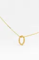 Strieborný pozlátený náhrdelník ANIA KRUK SUMMER zlatá