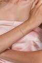 Doplňky Stříbrný pozlacený náhrdelník ANIA KRUK GLAMOUR SMVNC1642Z zlatá