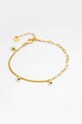 ANIA KRUK bransoletka ze srebra pokrytego złotem TRENDY SSIAS1680Z złoty ZA00