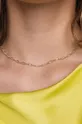 Pozlačena ogrlica ANIA KRUK GLAMOUR Srebra pozlačeno s 24k zlatom, Cikronija