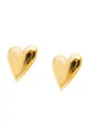 χρυσαφί Ασημένια επιχρυσωμένα σκουλαρίκια ANIA KRUK ROMANTICA Γυναικεία