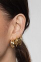 Аксессуары Серебряные серьги с позолотой ANIA KRUK TRENDY SSIKS1870Z золотой