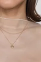 Strieborný pozlátený náhrdelník ANIA KRUK ROMANTICA Striebro pozlátené 24k zlatom
