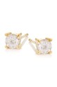 ANIA KRUK orecchini in argento placcato in oro ROCK IT zircone oro SYZKS0390Z