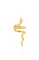 zlata Uhan za zgornji del ušesa iz srebra prevlečenega z zlatom ANIA KRUK VINTAGE Ženski