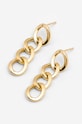 ANIA KRUK kolczyki ze srebra pokrytego złotem TRENDY SLTKS2770Z złoty ZA00