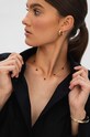 Позлатени сребърни обици ANIA KRUK VINTAGE SLTKS2850Z злато