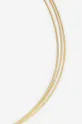 Strieborný pozlátený náhrdelník ANIA KRUK TRENDY zlatá