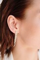 Αξεσουάρ Ασημένια επιχρυσωμένα σκουλαρίκια ANIA KRUK GLAMOUR SYZKS1350Z χρυσαφί