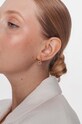 Аксессуары Серебряные серьги с позолотой ANIA KRUK ROCK IT SRUKS1090Z золотой