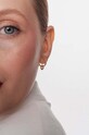 Серебряные серьги с позолотой ANIA KRUK ROCK IT золотой SRUKS1090Z