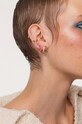 Náušnice vyrobené ze stříbra pozlacené zlatem ANIA KRUK TRENDY SRUKS1530Z zlatá