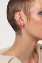 Uhan za zgornji del ušesa iz srebra prevlečenega z zlatom ANIA KRUK TRENDY Ženski