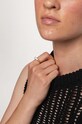 Срібний перстень з позолотою ANIA KRUK SUGAR золотий SRUPE1622Z