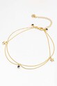 ANIA KRUK brățară de gleznă din argint placată cu aur SKY STNAC1434Z aur ZA00