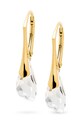 Stříbrné pozlacené náušnice ANIA KRUK VENUS stříbro zlatá SAKKS1932Z
