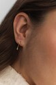 Аксессуары Серебряные серьги с позолотой ANIA KRUK GLAMOUR SMRKC1252Z золотой