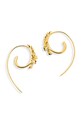 ANIA KRUK orecchini in argento placcato in oro HIPPIE argento oro SMRKS1270Z