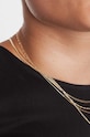 Zlatý náhrdelník ANIA KRUK ROYAL zlatá ZEMLZ1740