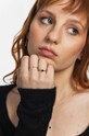 Золотий перстень ANIA KRUK SOFT золотий ZEMPZ2440