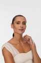 Срібні сережки ANIA KRUK HIPPIE срібний SAKKS2360