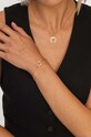 Аксесуари Срібний браслет з позолотою ANIA KRUK BELIEVE SJDAS0270Z золотий