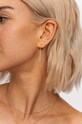 Аксессуары Серебряные серьги с позолотой ANIA KRUK GLAMOUR SJDKC0142Z золотой