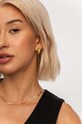 Аксессуары Серебряные серьги с позолотой ANIA KRUK VINTAGE SJDKS0050Z золотой