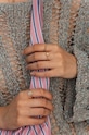 Strieborný pozlátený prsteň ANIA KRUK ARIEL zlatá SMRPS1480Z