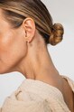 ANIA KRUK cercei din argint placat cu aur ROMANTICA aur SMVKP2122Z