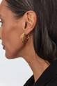 Серебряные серьги с позолотой ANIA KRUK TRENDY золотой SMVKS2620Z