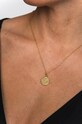 Аксесуари Позолочене кольє ANIA KRUK AMULETY MRUNM2260Z золотий