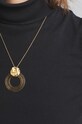 Strieborný pozlátený náhrdelník ANIA KRUK VINTAGE SMVNS1470Z zlatá ZA00
